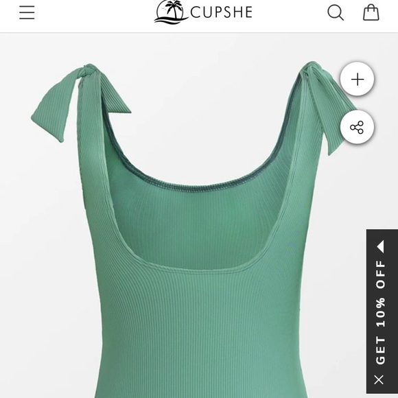 Green mint bodysuit - Picture 2 of 3